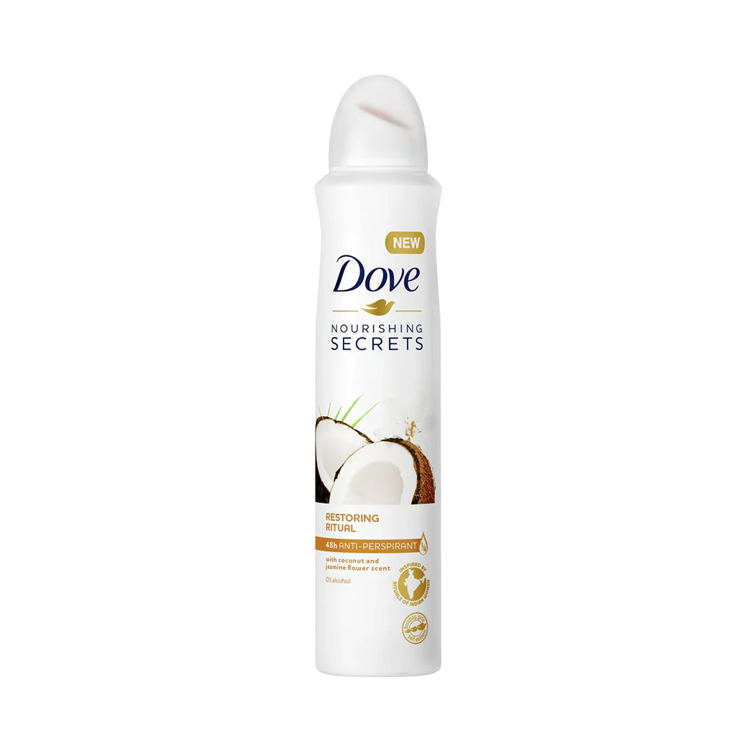 Dove coconut & jasmine deodorant 250ml
