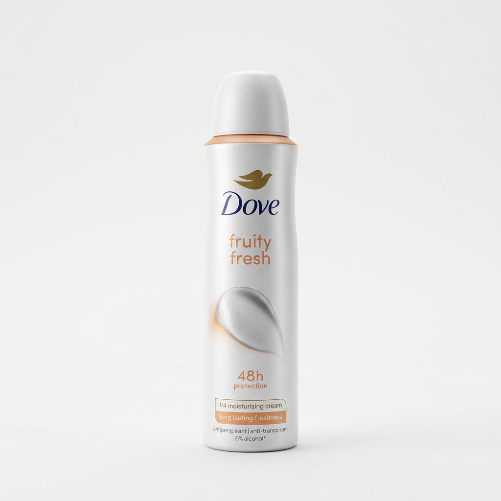 Dove fruity fresh deodorant 150ml