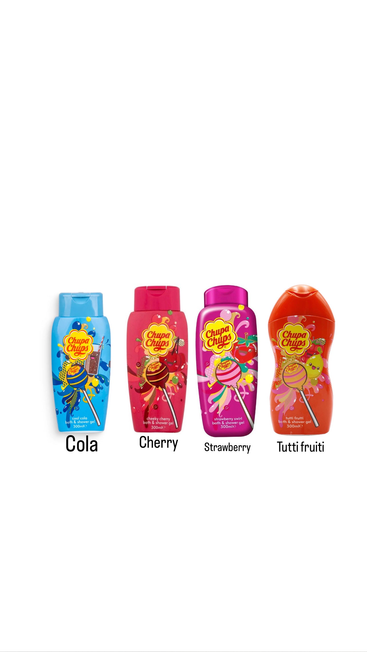Chupa chups shower gel