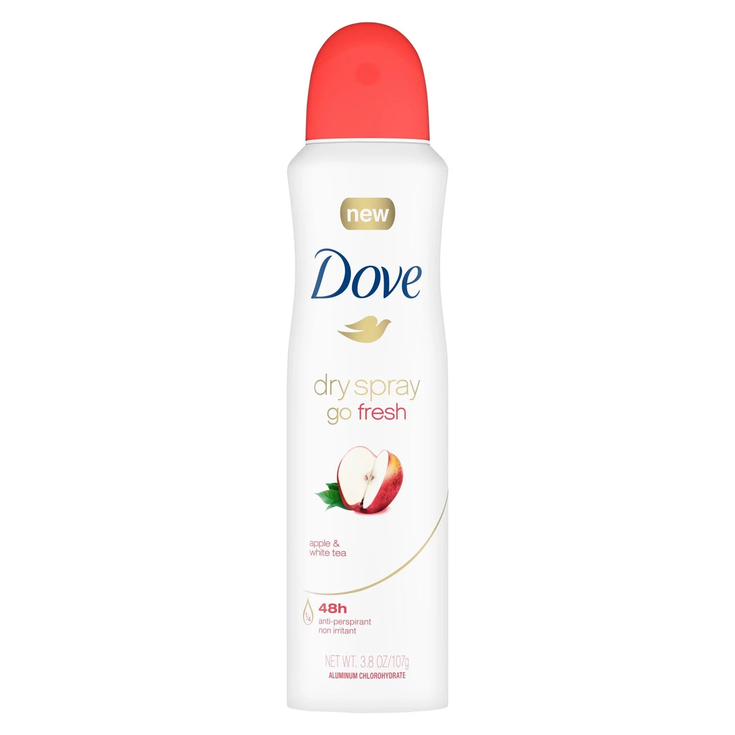 Dove apple & white tea deodorant 250ml