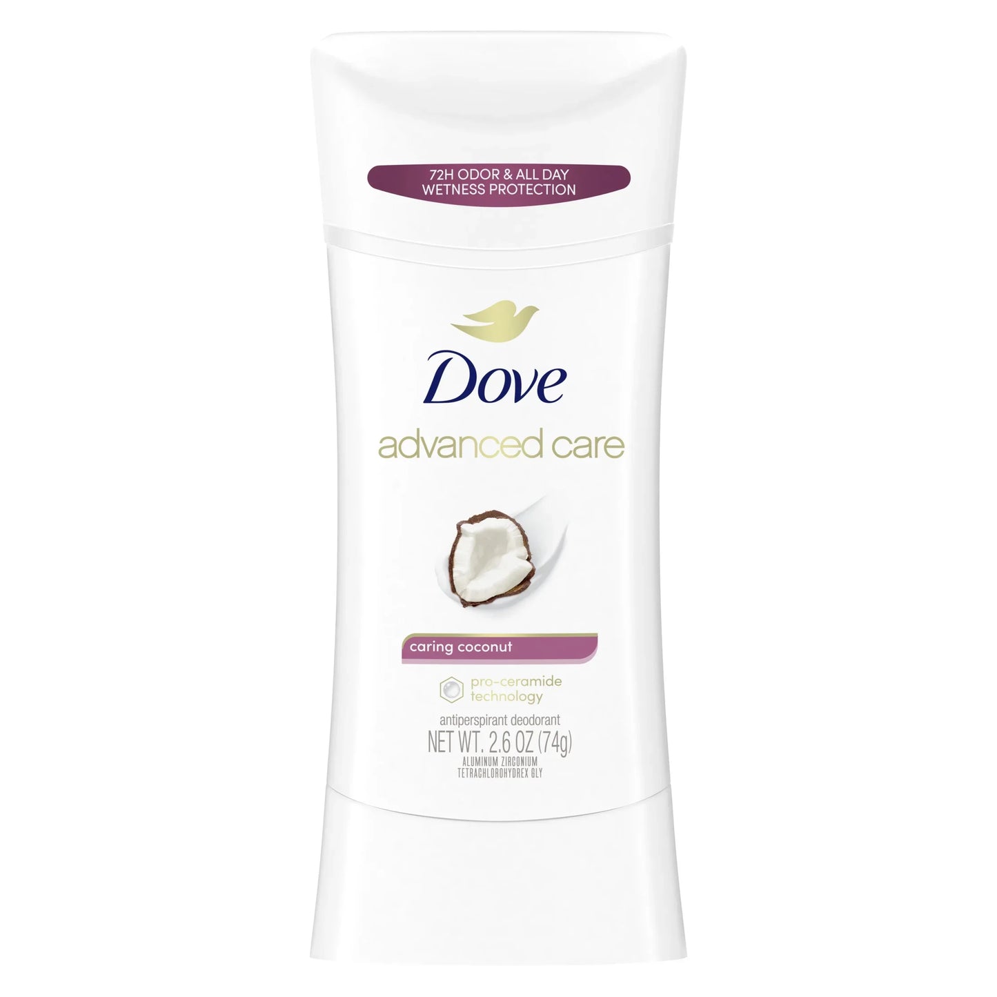 Dove caring coconut stick 74g