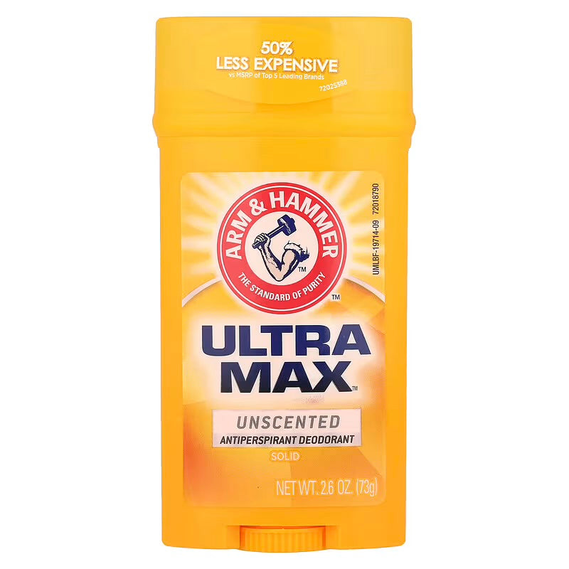 Arm & hammer unscented antiperspirant deodorant 73g