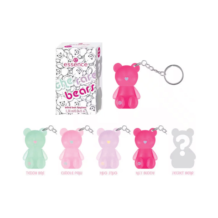 essence the rare bears blind box lip gloss