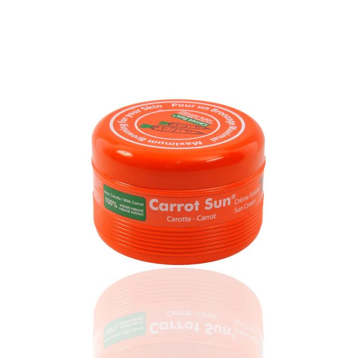 Carrot sun cream