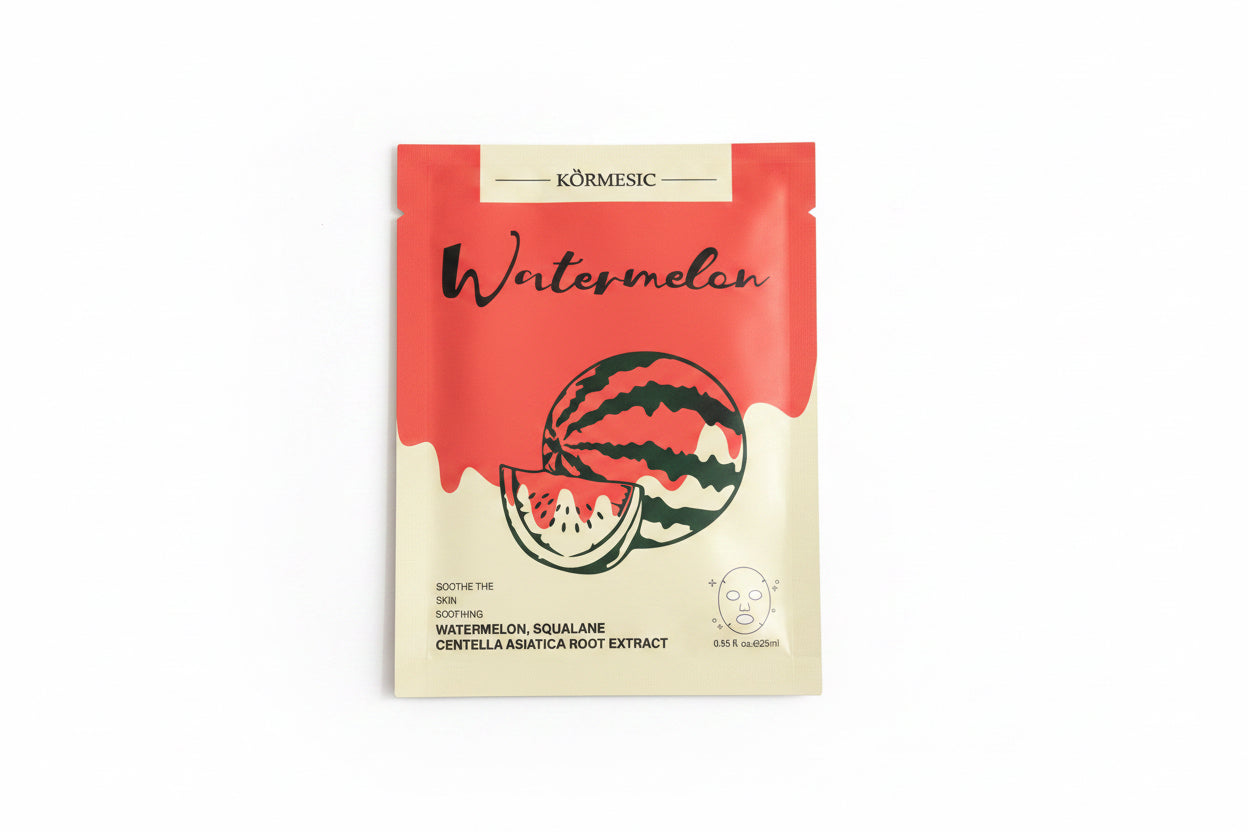 Kormesic watermelon facemask