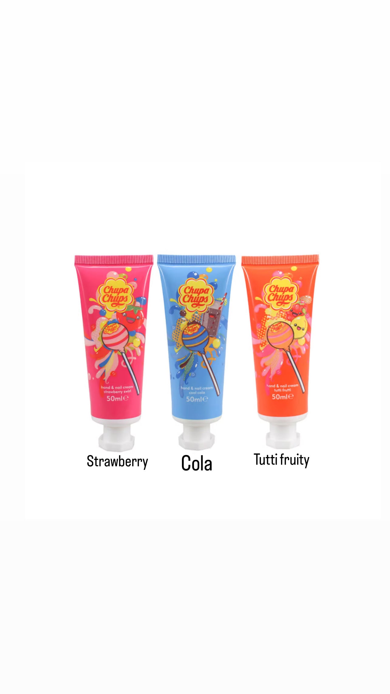 Chupa chups hand cream