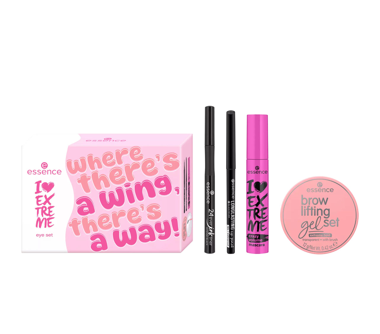 Essence where there a wing theres a way mascara set