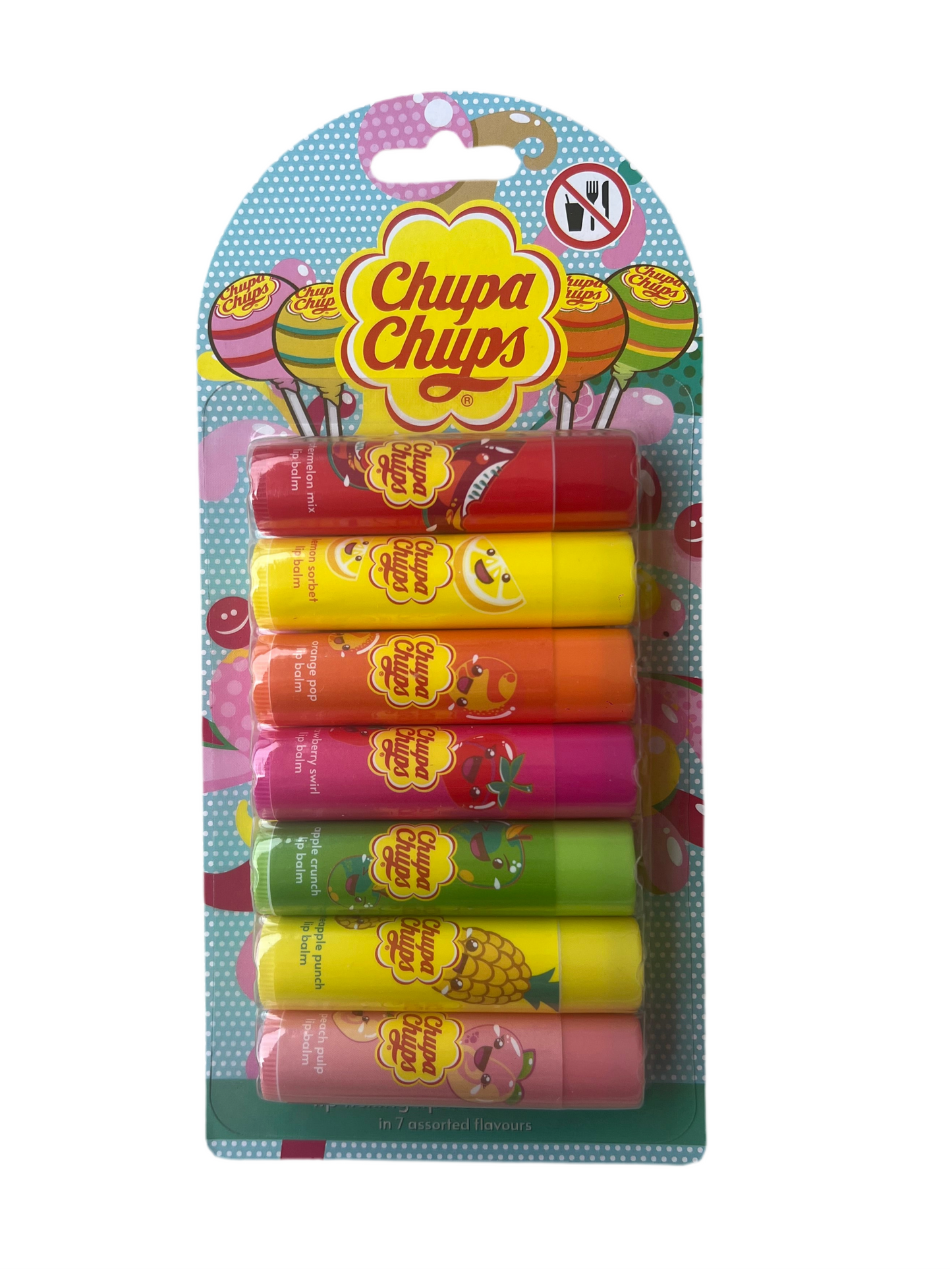 Chupa chups lipbalm set 7