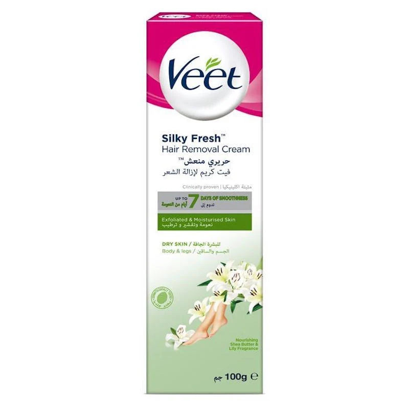 Veet hair removal cream dry skin