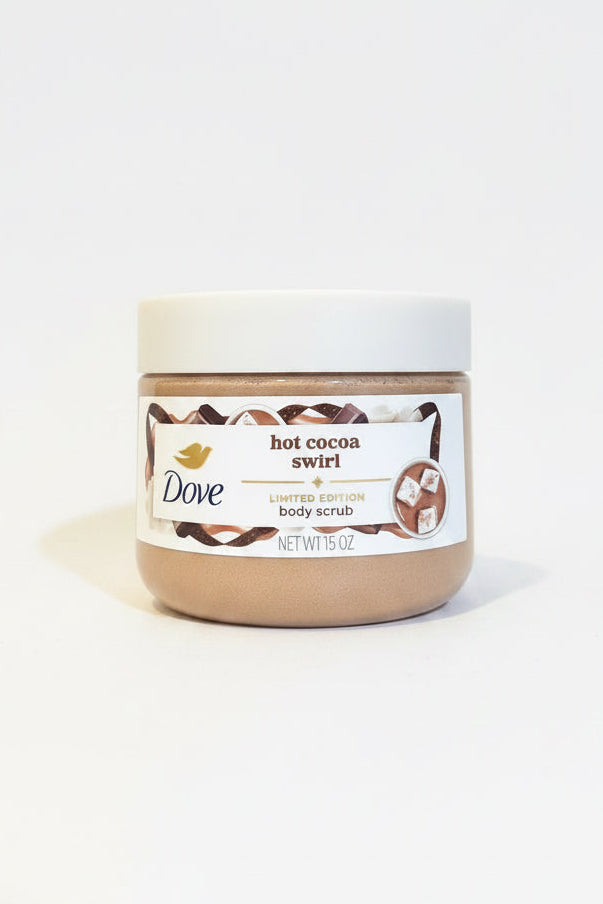 Dove hot cocoa swirl limited edition body scrub