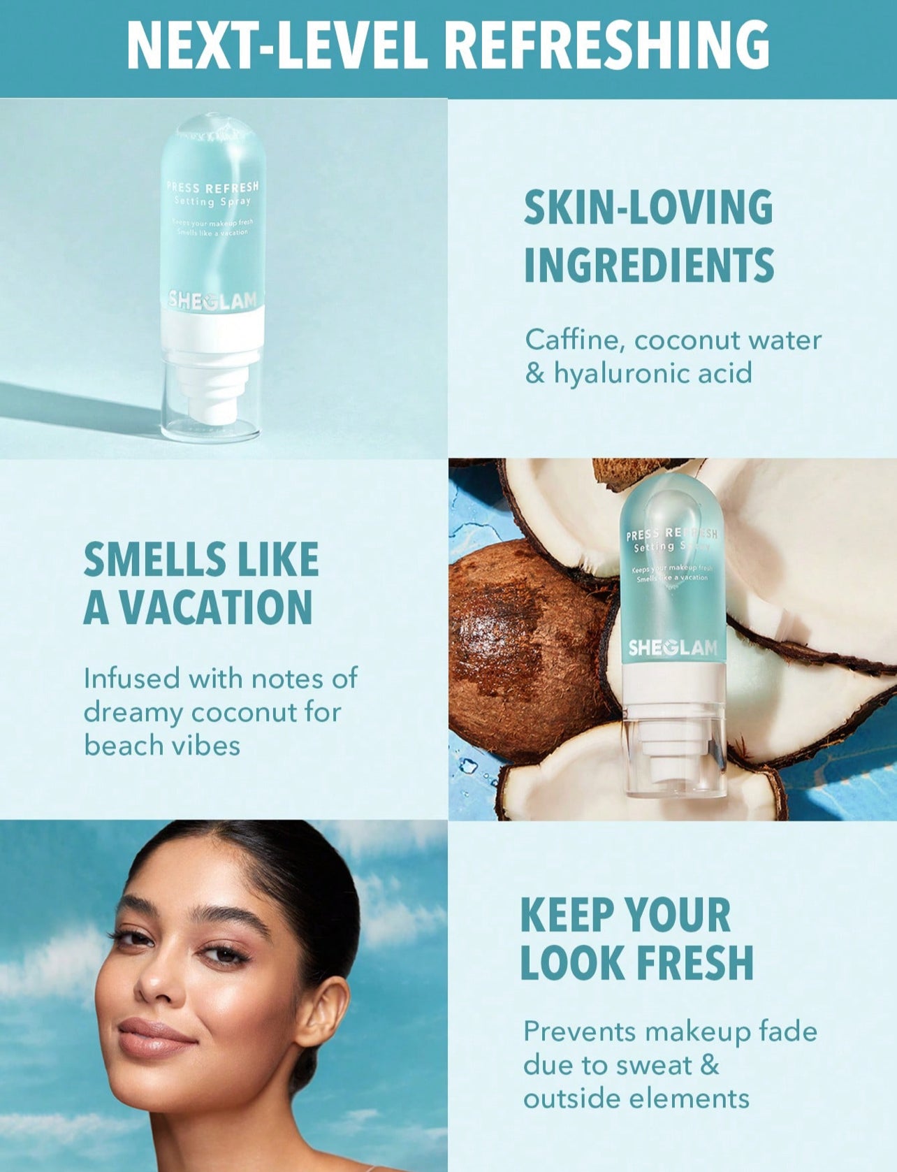 Sheglam Press Refresh Setting Spray