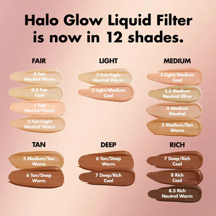 Elf halo glow liquid filter