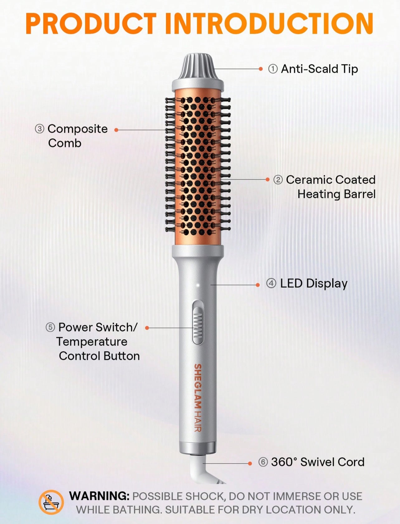 Sheglam It-Curl Thermal Blowout Brush - 38mm