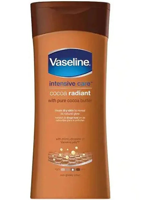 Vaseline cocoa radiant body lotion 200ml
