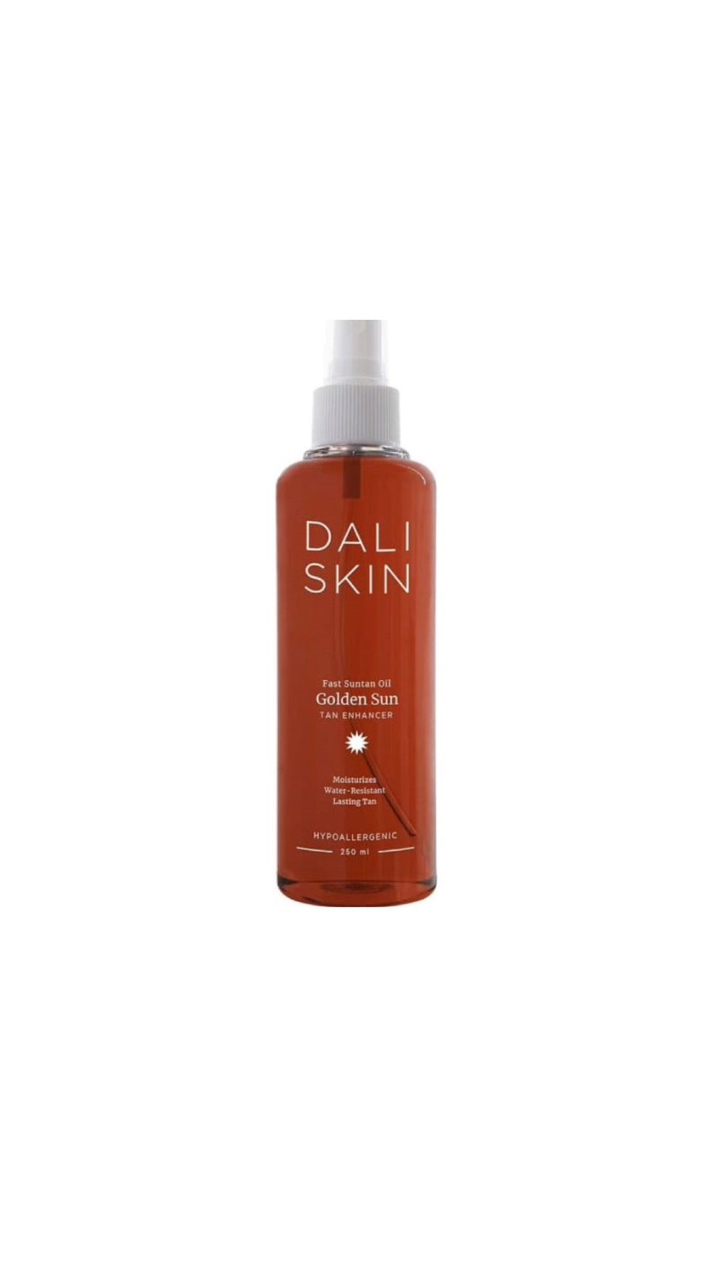 Dali golden sun tanning oil