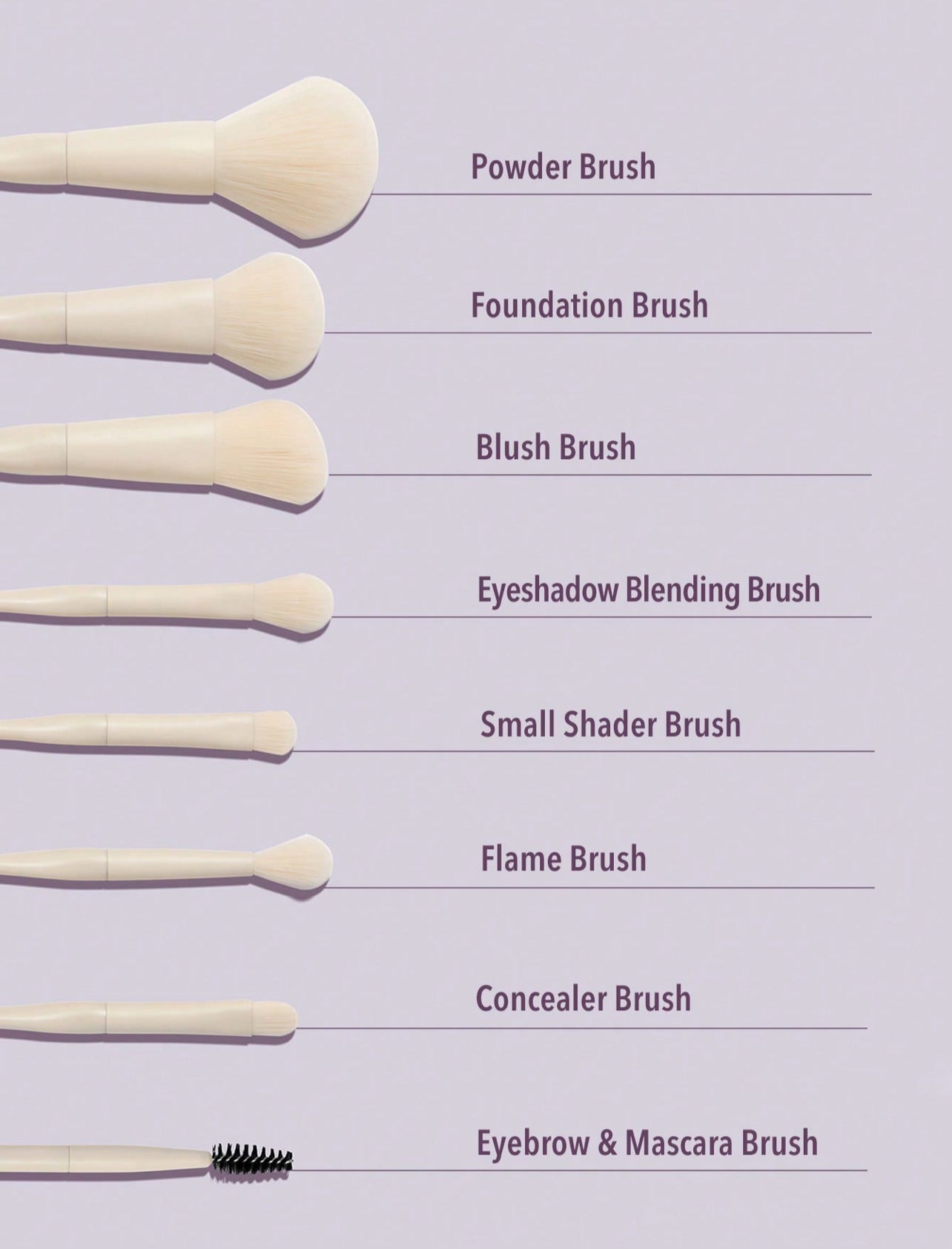 Sheglam brush set