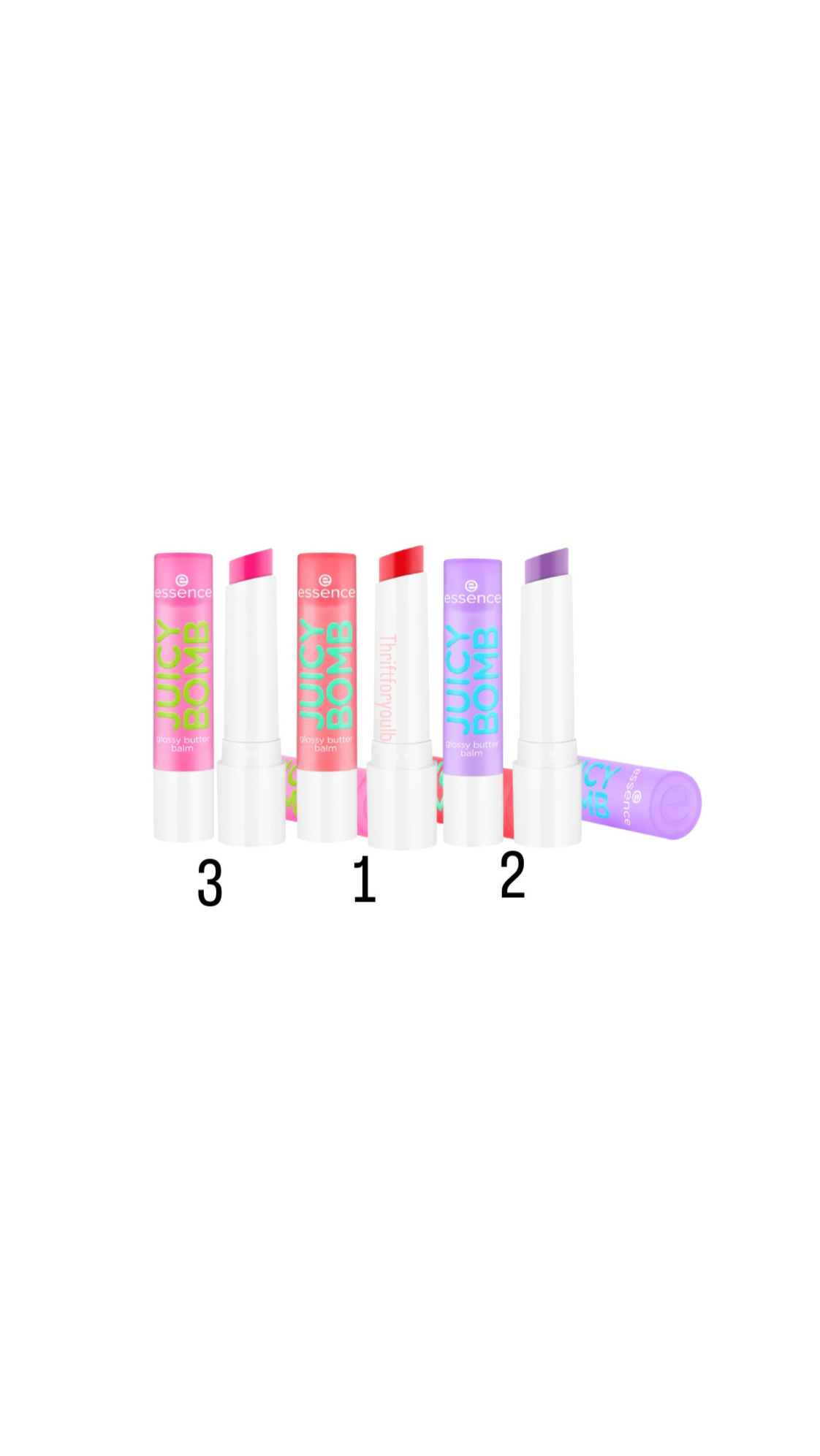Essence juicy bomb glossy lip butter