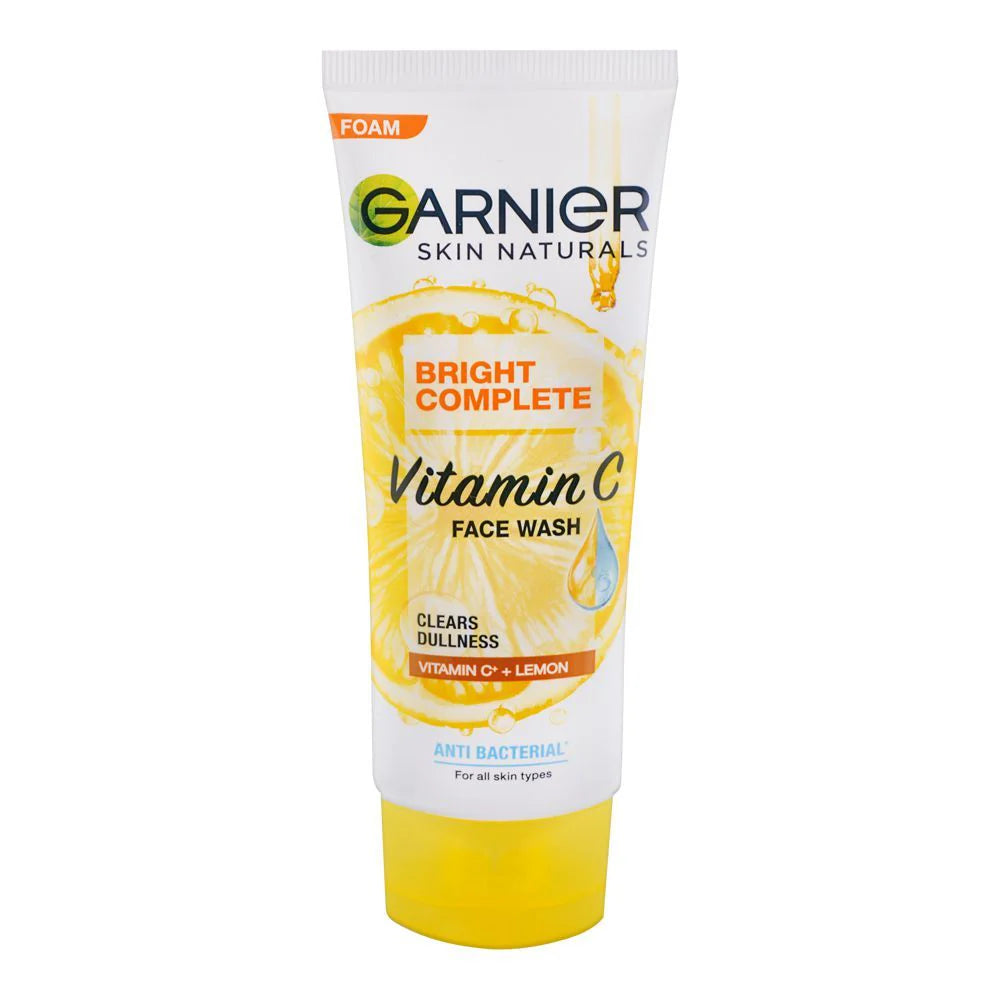 Garnier face wash vitamin c