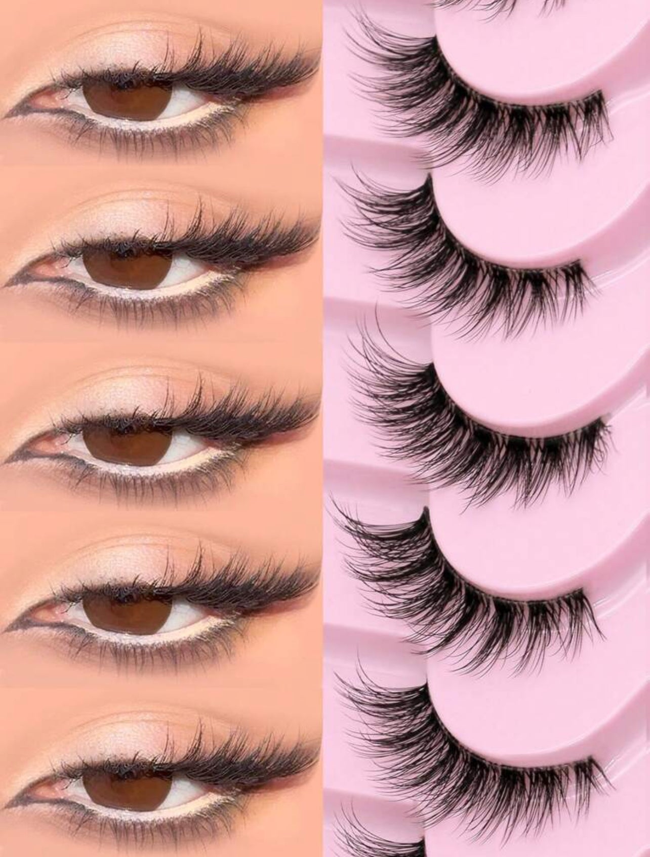 Shein 9 pairs lashes set