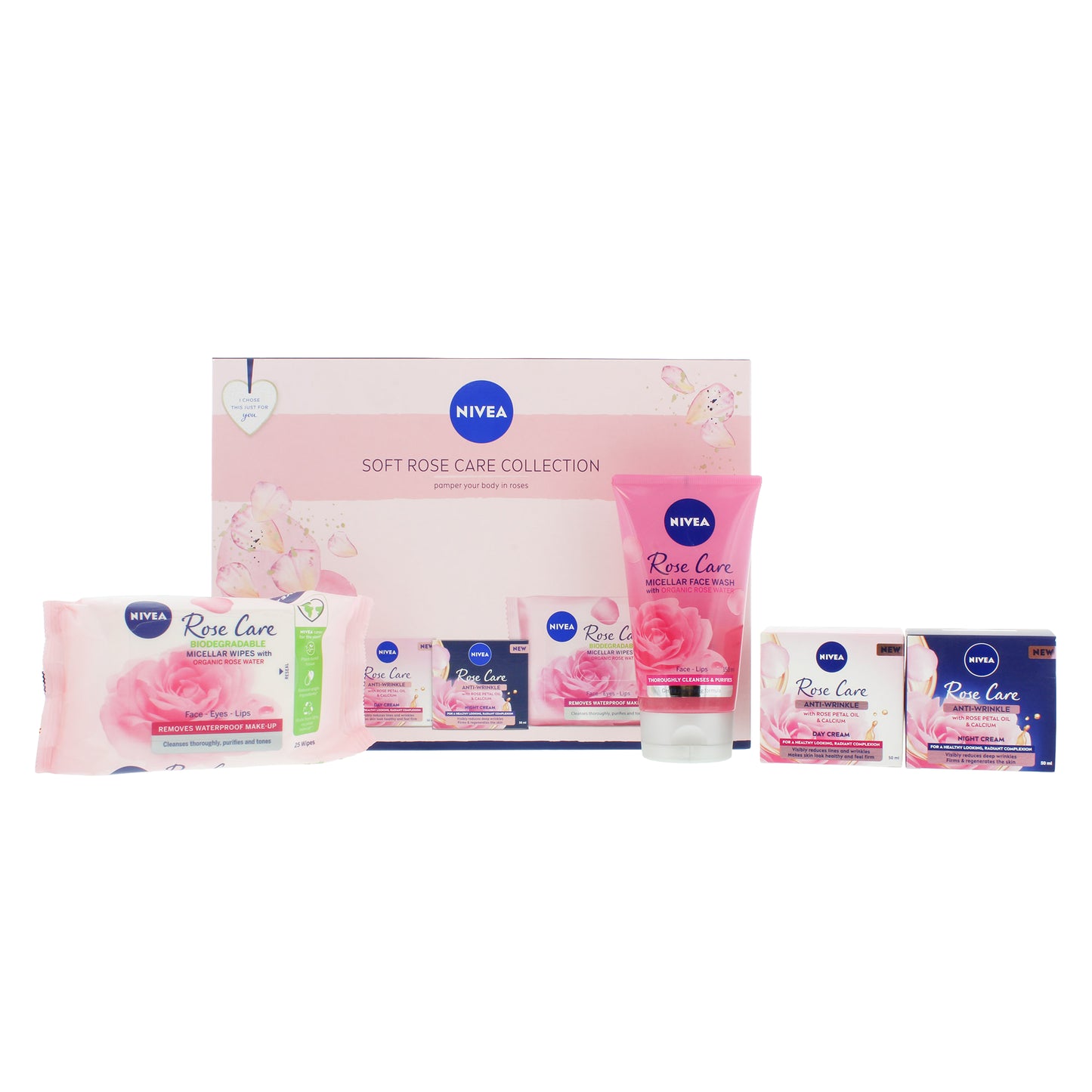 Nivea soft rose care collection