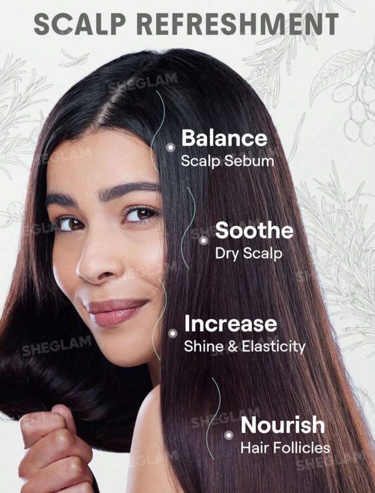 Sheglam rosemary hair serum