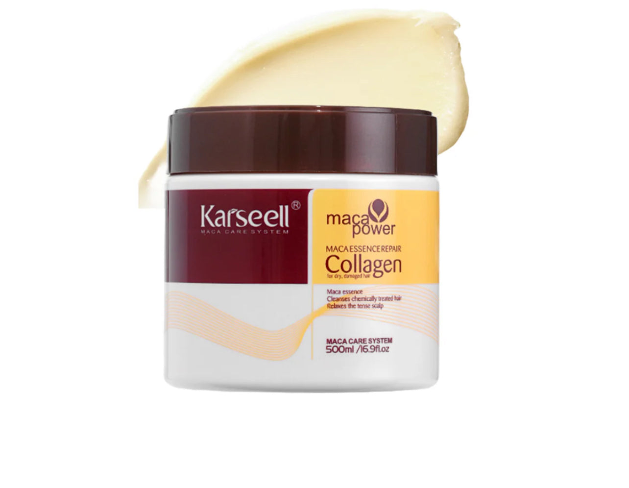 Karseel collagen hair mask treatment