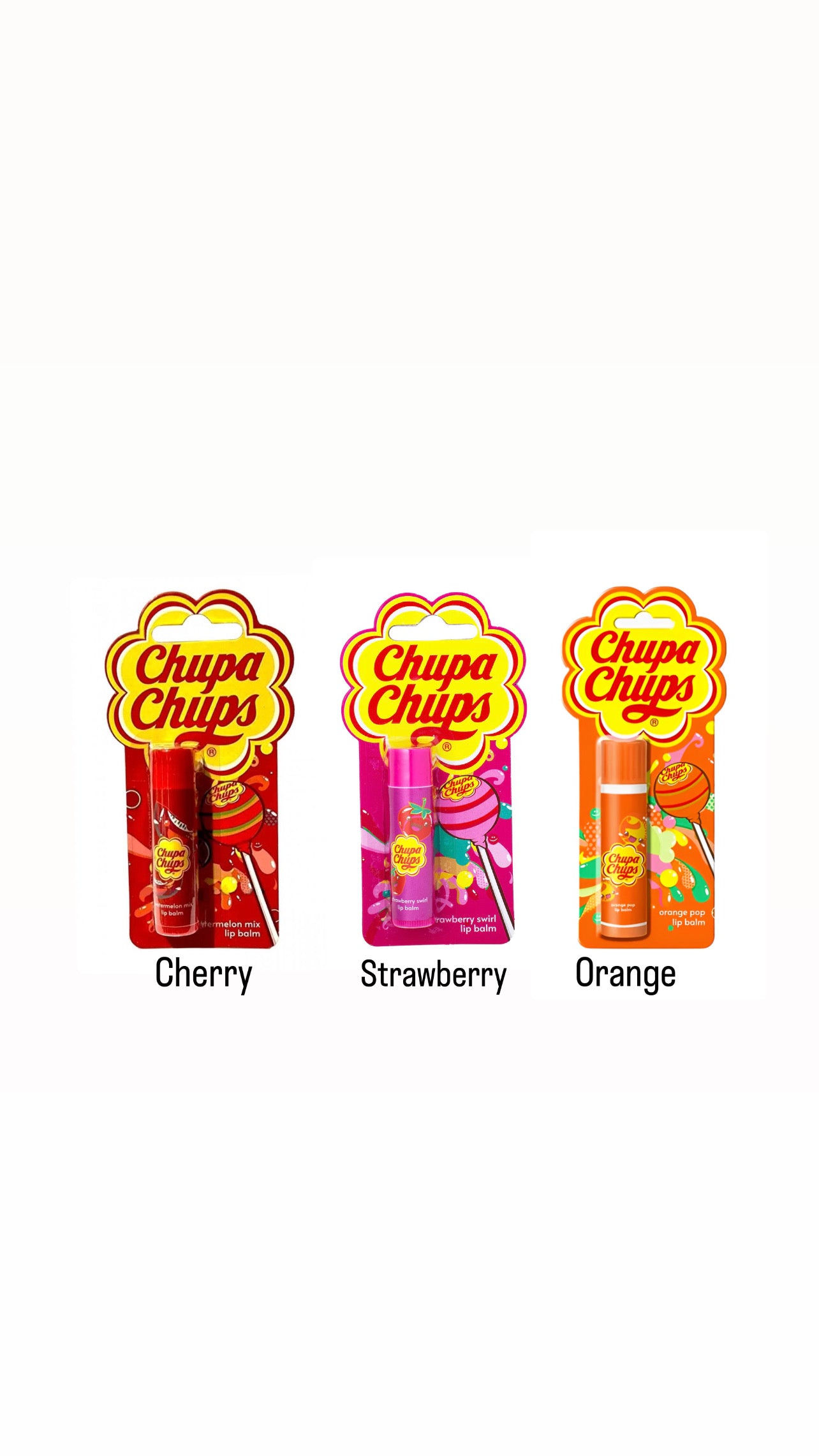Chupa chups lip balm