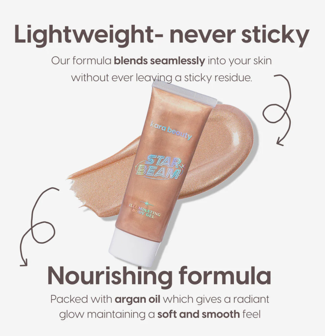 Kara beauty star beam body highlighter