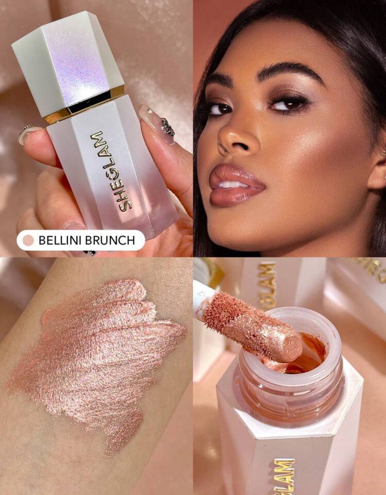 Sheglam highlighter bellini brunch
