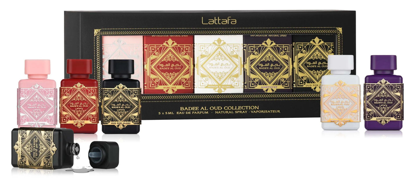 Lattafa badee al oud mini set