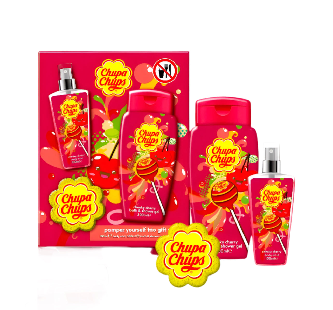 Chupa chups cherry set