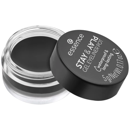 Essence stay&play gel eyeliner waterproof & long lasting