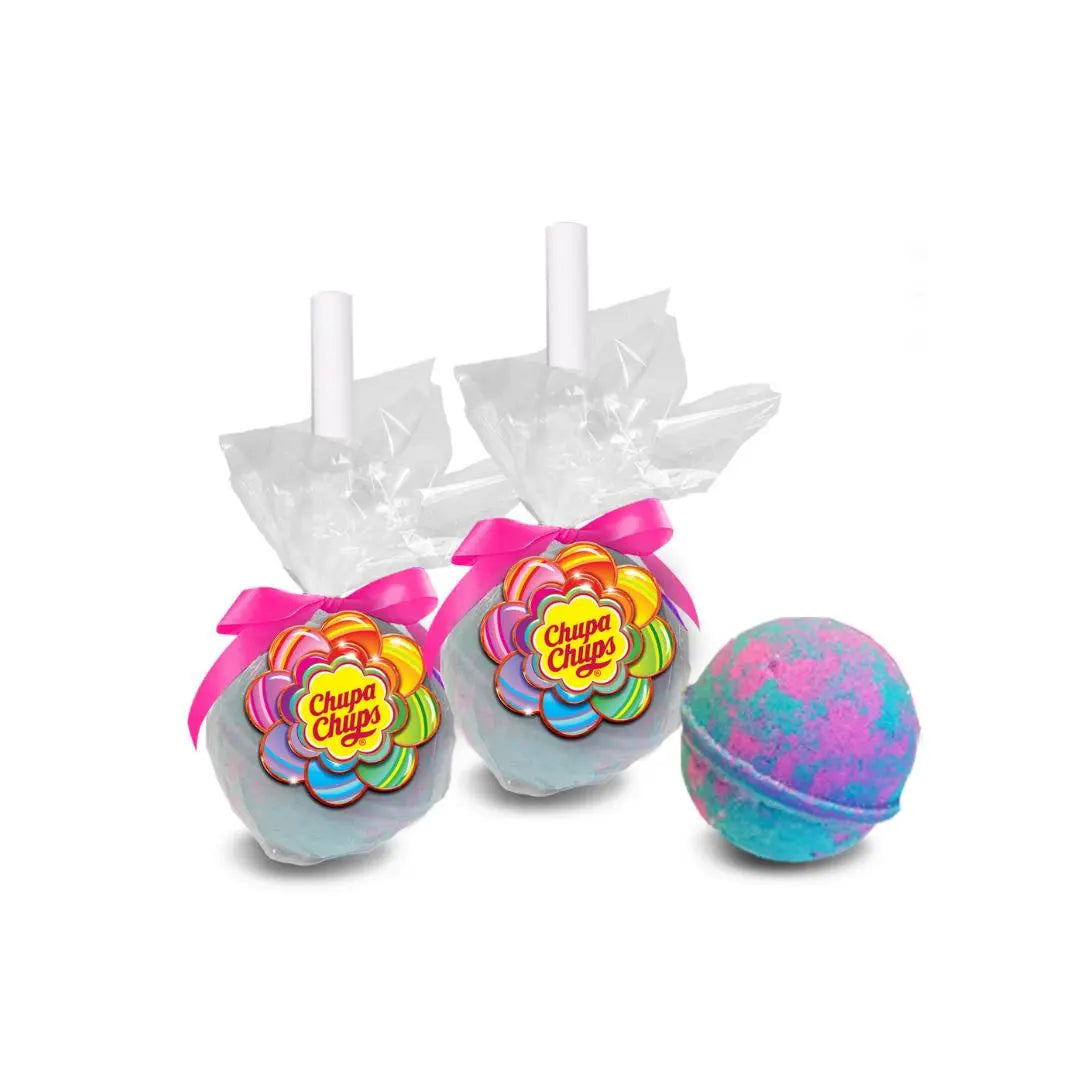 Chupa chups bath bomb