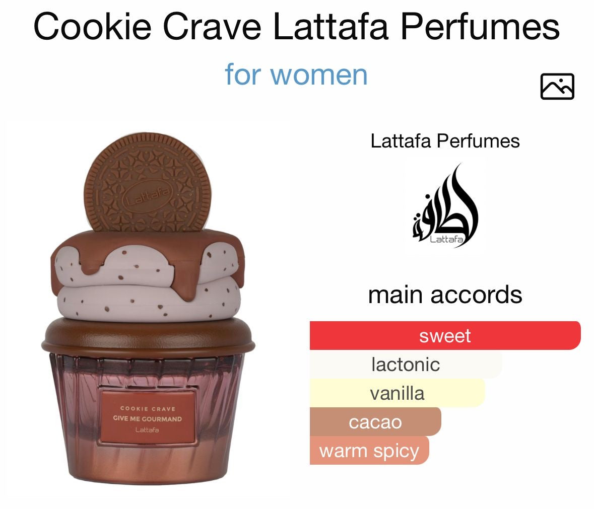 Lattafa cookie crave perfume