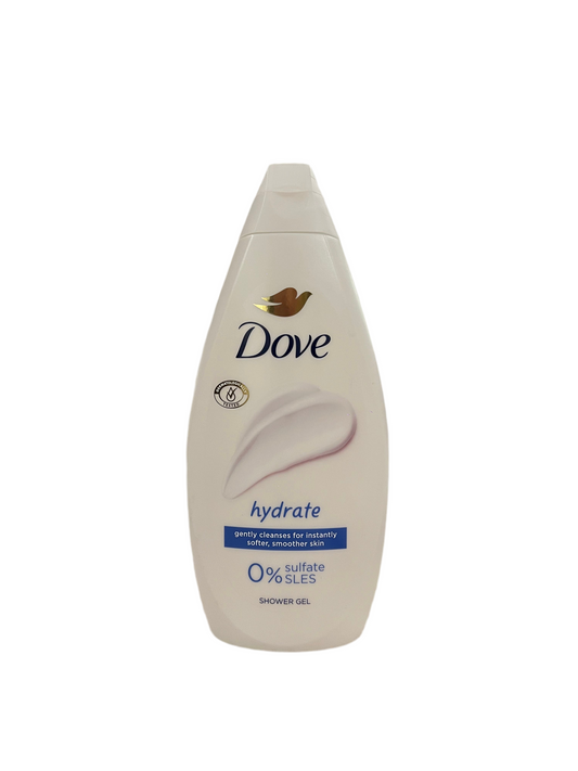 Dove hydrate shower gel 500ml
