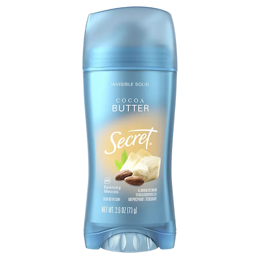 Secret cocoa butter deodorant stick