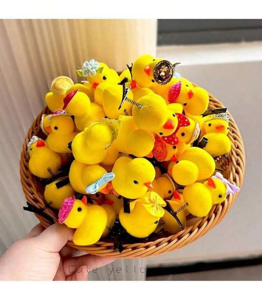 Duck hair clips