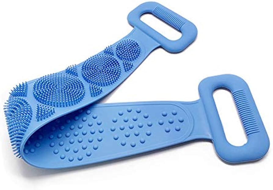 Silicone body bath brush