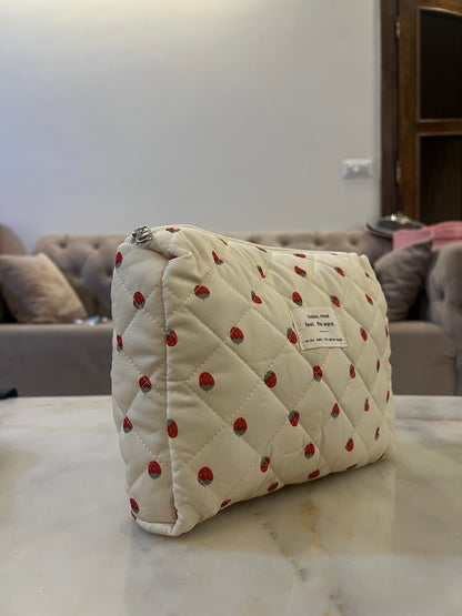 Makeup bag pouch large