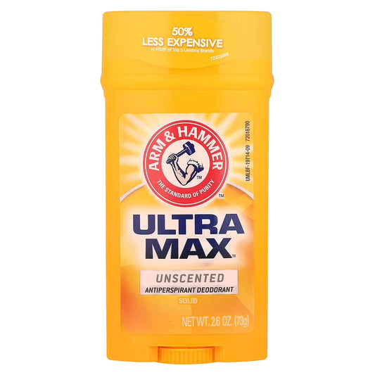 Arm & hammer unscented antiperspirant deodorant 73g