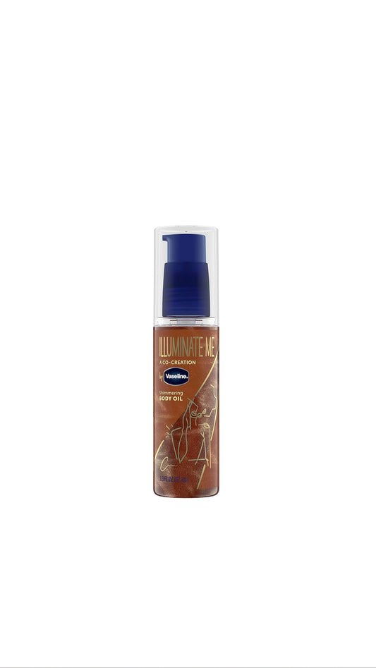 Vaseline shimmering body oil