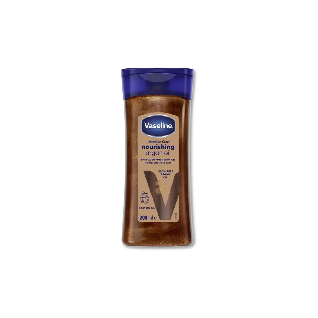 Vaseline bronze shimmer body oil