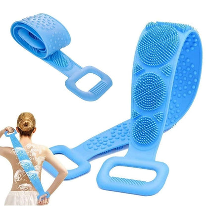 Silicone body bath brush