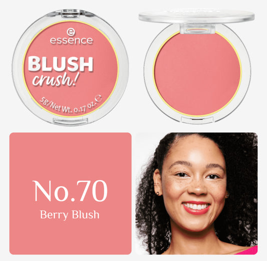 Essence blush crush shade 70 berry blush