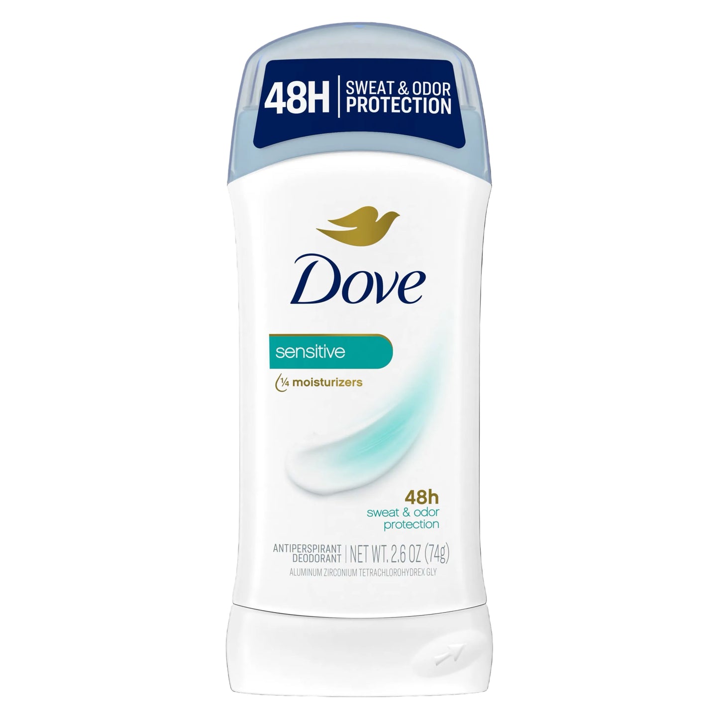 Dove sensitive deodorant stick 74g