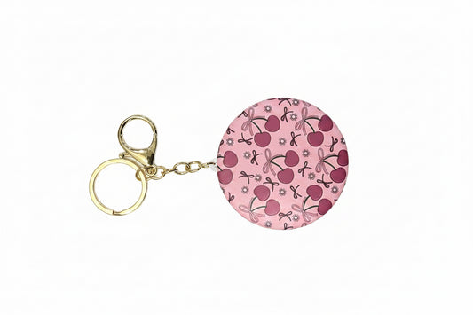 Mirror with keychain