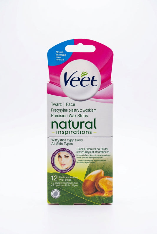 Veet wax strips upper lips cheeks & chin