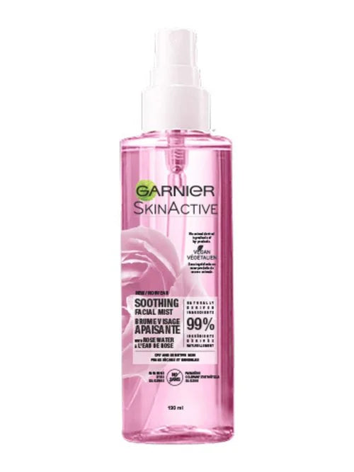 Garnier rose face mist