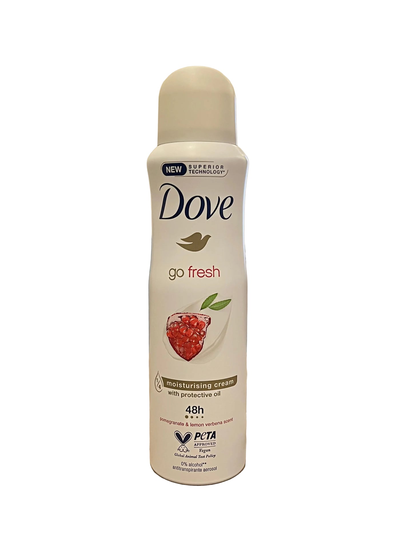 Dove pomegranate & lemon verbena 150ml