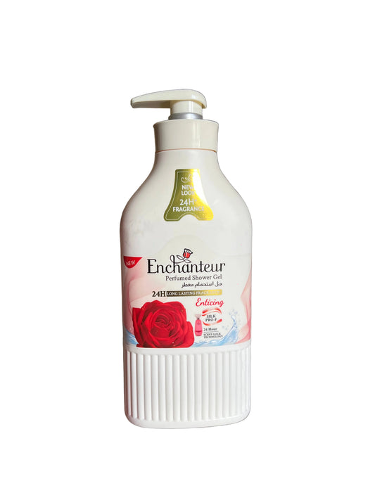 Enchanter enticing perfumed shower gel 550ml
